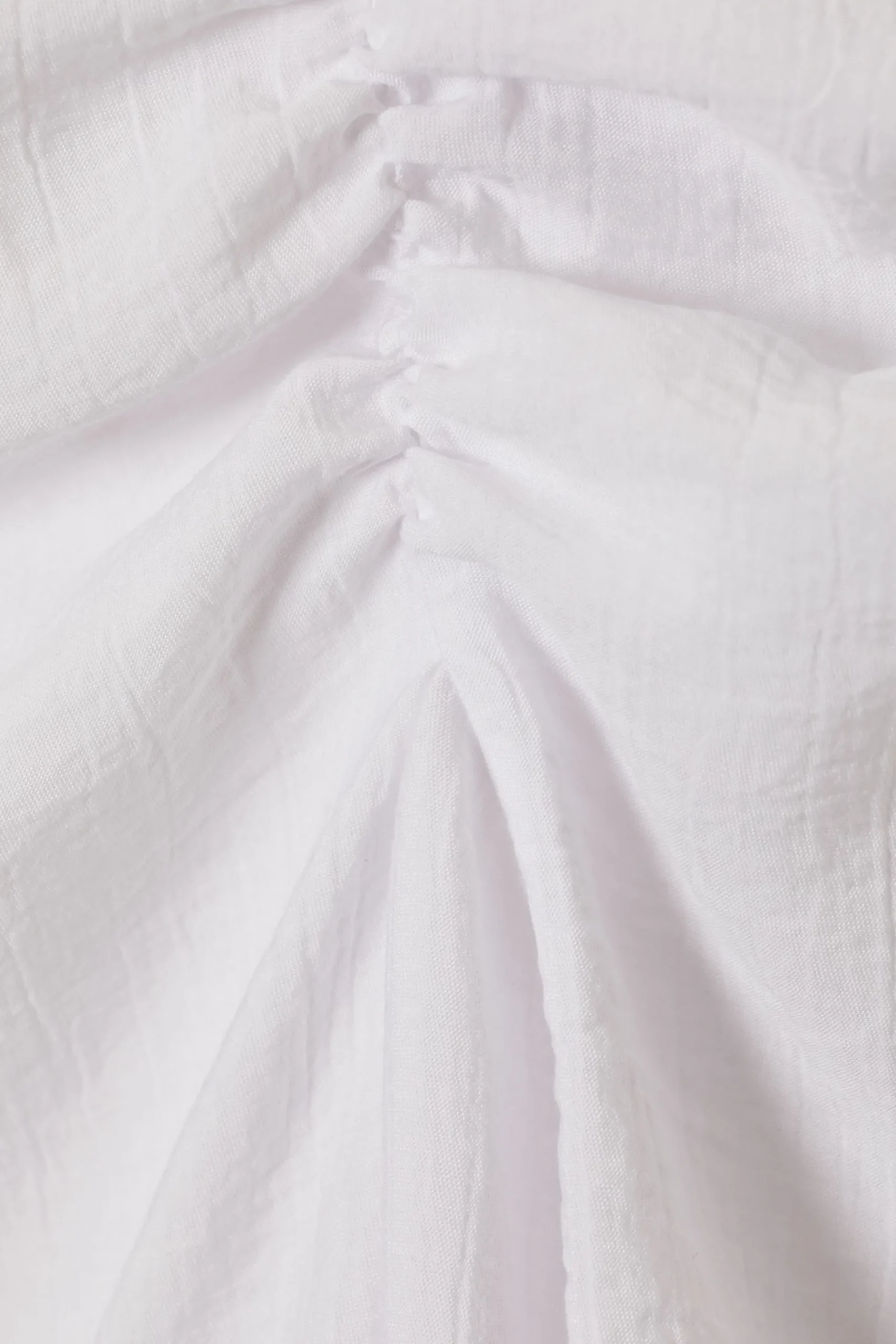 Weekday GATHERED MINI SKIRT white Sale
