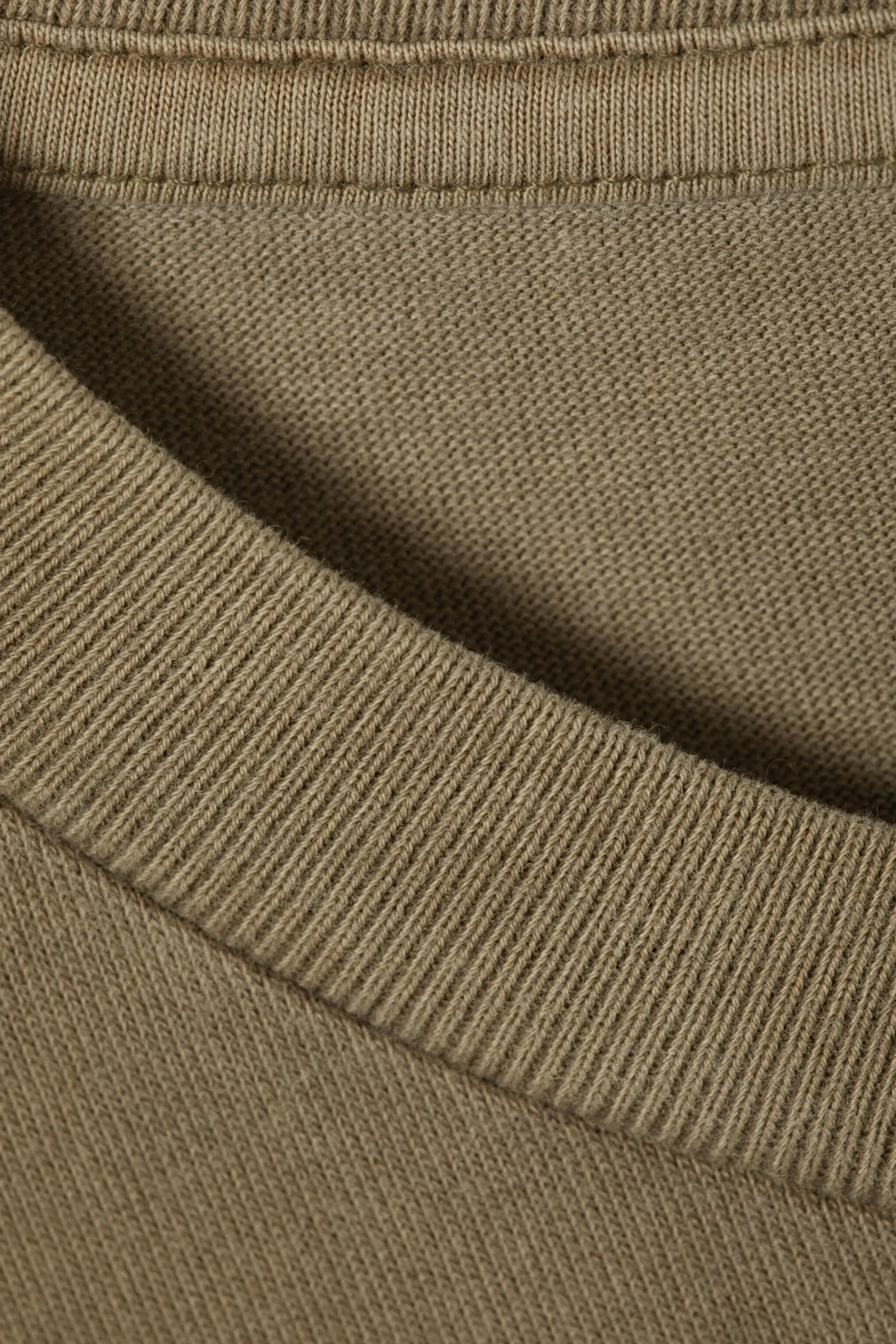Weekday GREAT BOXY HEAVYWEIGHT T-SHIRT washed khaki green Sale