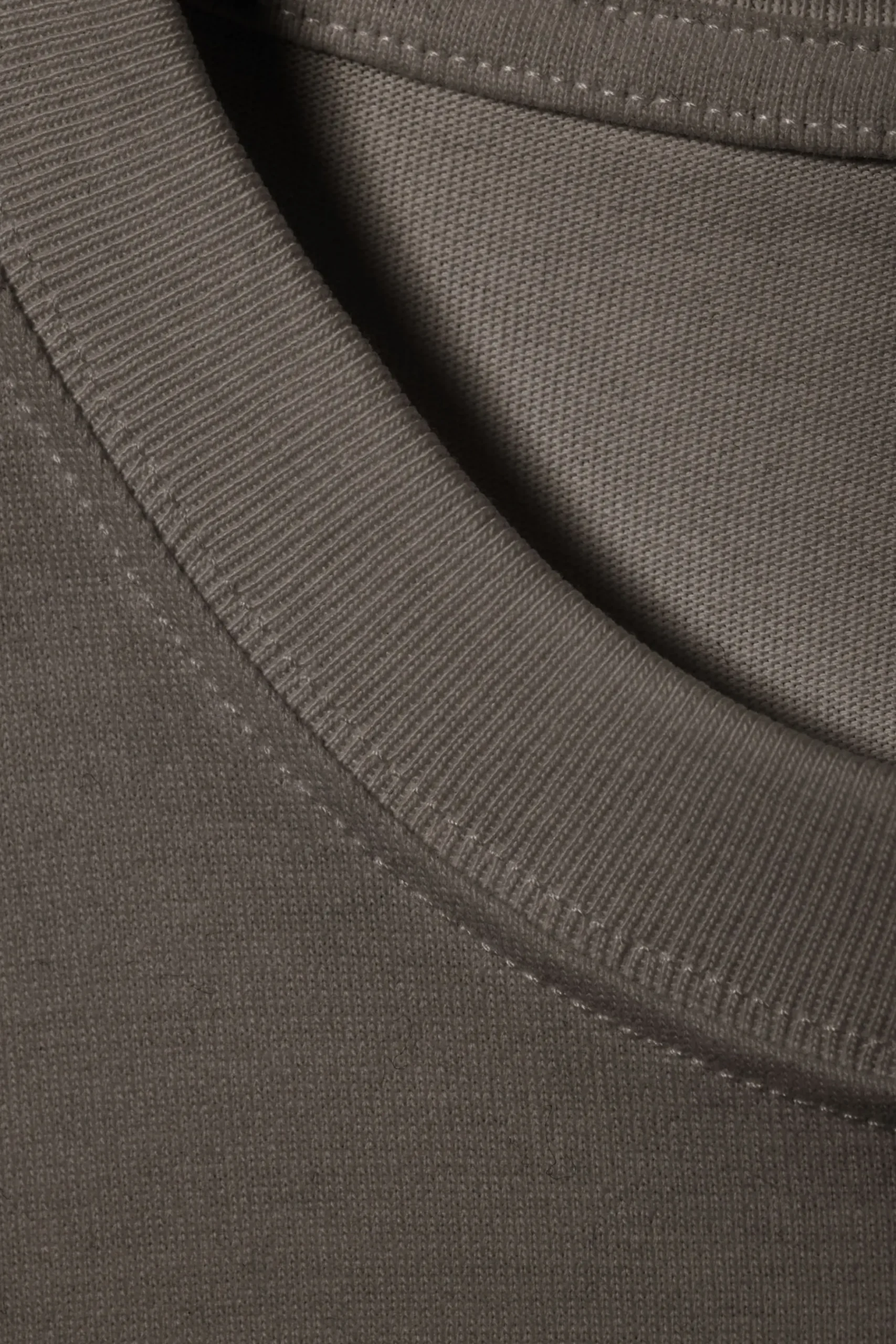 Weekday GREAT BOXY LONG SLEEVE T-SHIRT dark mole Store