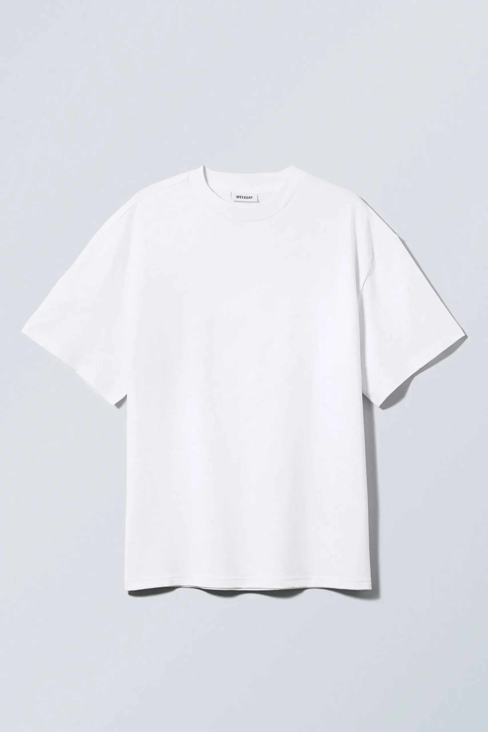 Weekday GREAT HEAVYWEIGHT T-SHIRT white light Best