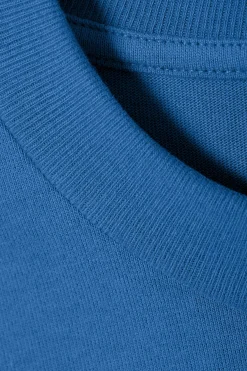 Weekday GREAT HEAVYWEIGHT T-SHIRT blue Hot
