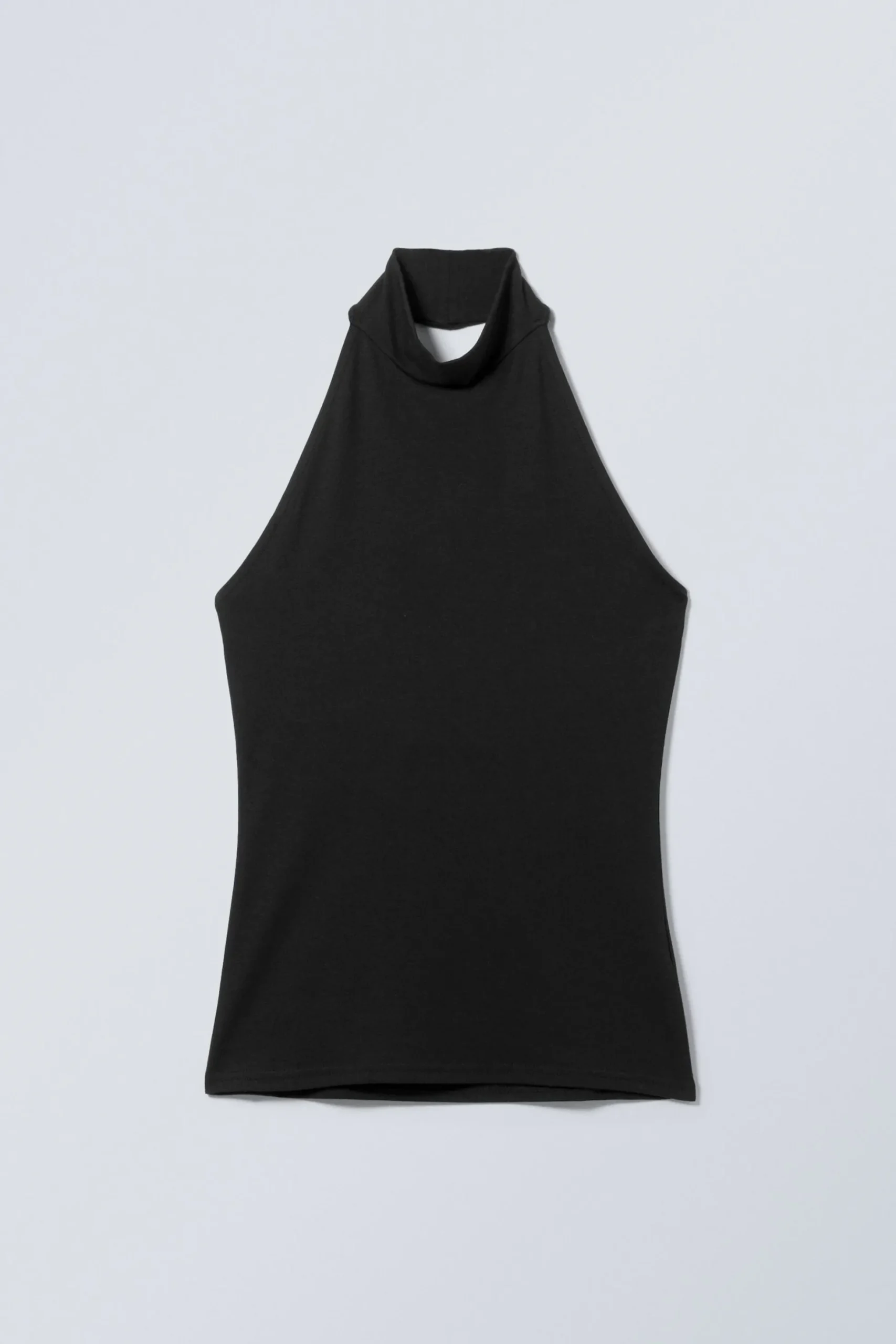 Weekday HALTER TANK TOP black Flash Sale