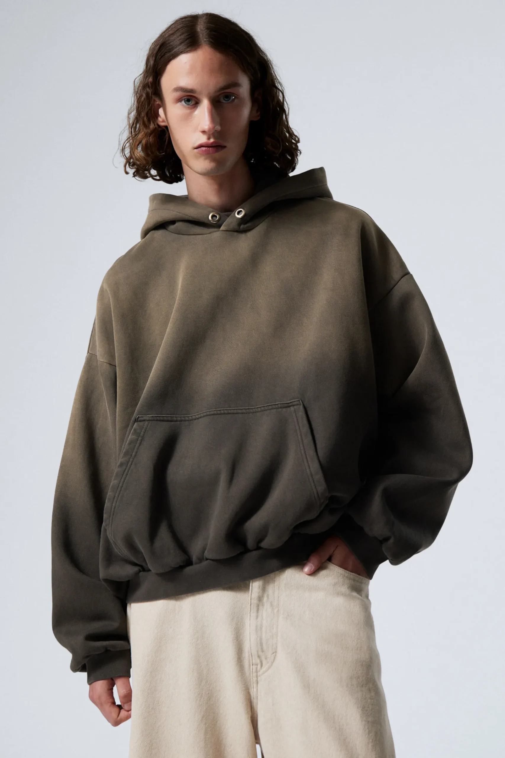 Weekday HEAVYWEIGHT HOODIE dark grey Hot