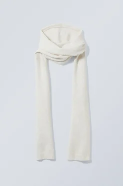 Weekday HOOD SCARF dusty white Online
