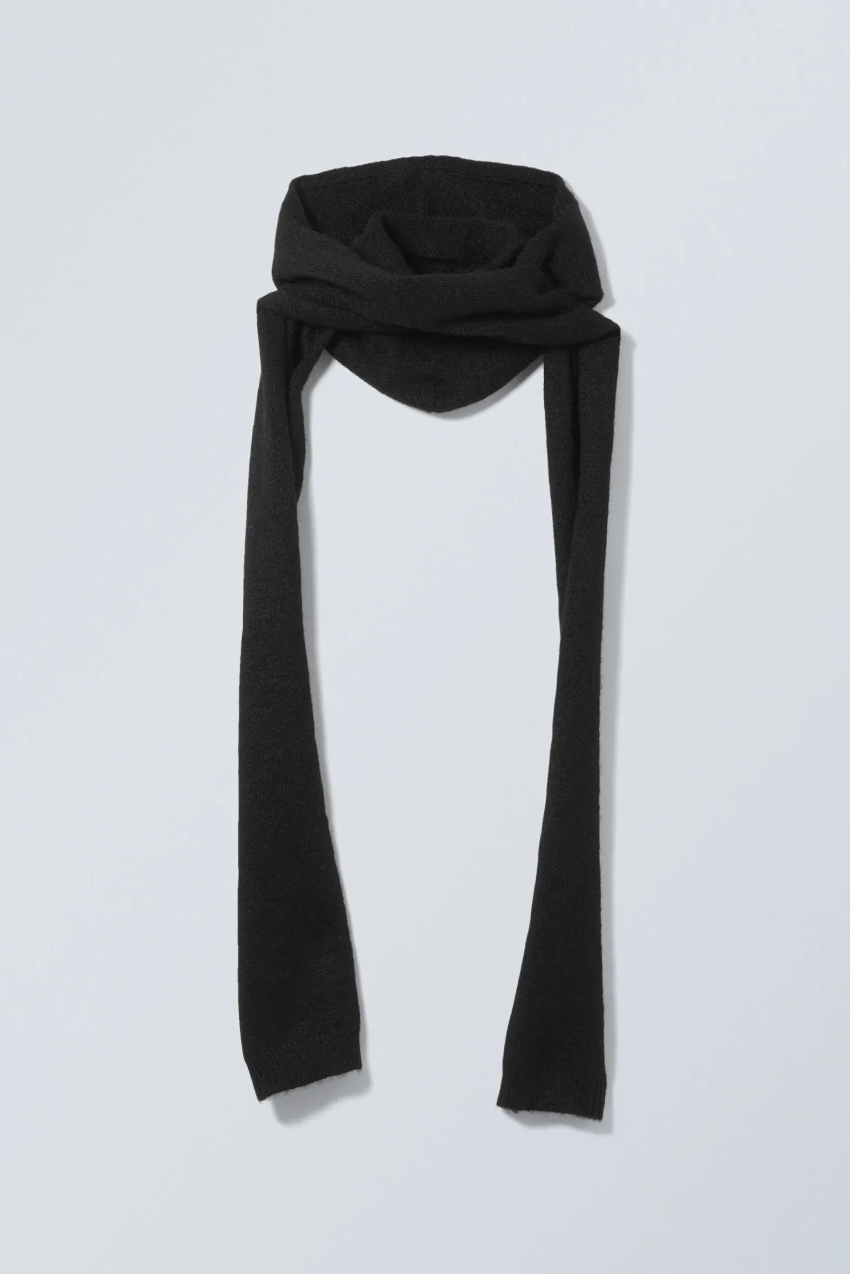 Weekday HOOD SCARF black Online