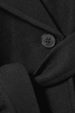 Weekday KIA OVERSIZED WOOL BLEND COAT black Hot
