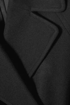 Weekday KIA OVERSIZED WOOL BLEND COAT black Hot