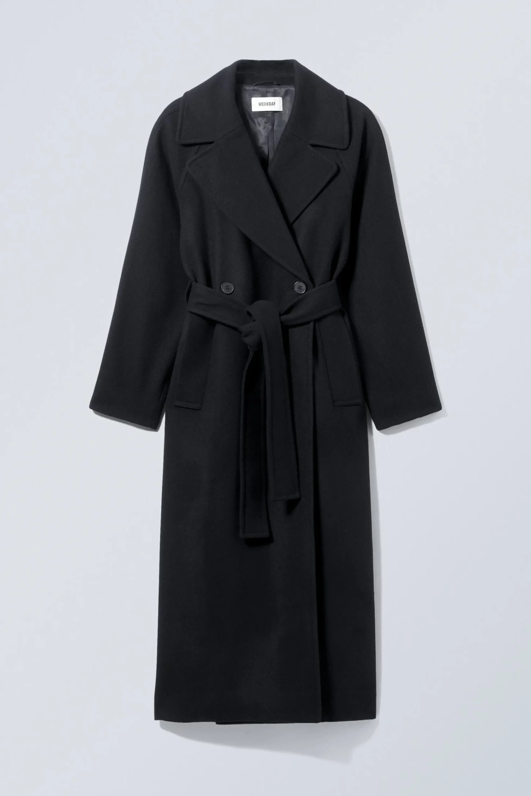 Weekday KIA OVERSIZED WOOL BLEND COAT dark blue Cheap