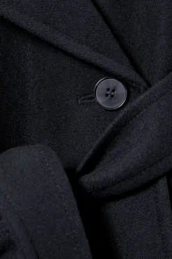 Weekday KIA OVERSIZED WOOL BLEND COAT dark blue Cheap