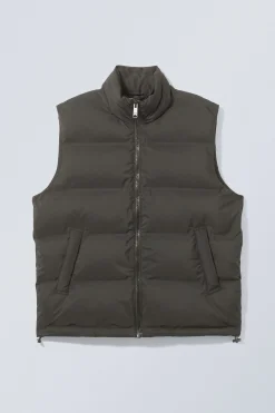Weekday KIP PUFFER VEST black Fashion