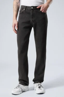 Weekday KLEAN REGULAR STRAIGHT LEG JEANS tuned black black Best Sale
