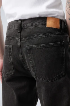 Weekday KLEAN REGULAR STRAIGHT LEG JEANS tuned black black Best Sale