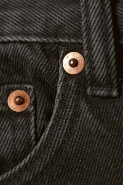 Weekday KLEAN REGULAR STRAIGHT LEG JEANS tuned black black Best Sale