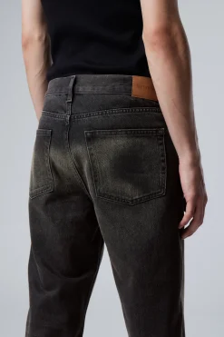 Weekday KLEAN REGULAR STRAIGHT LEG JEANS deep night black Outlet