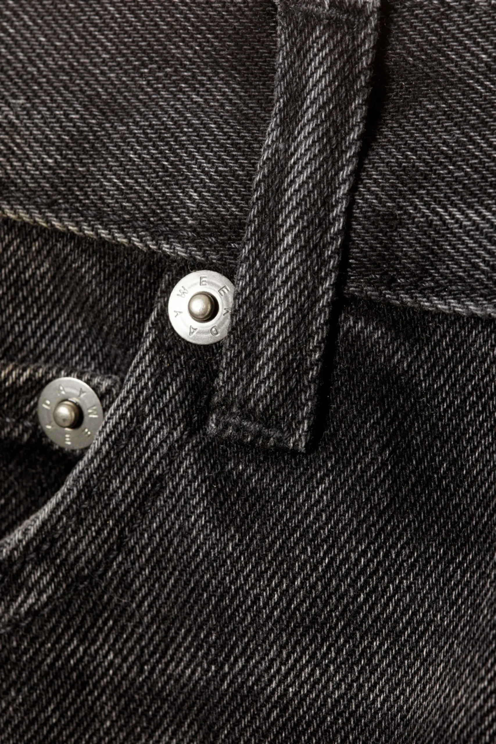 Weekday KLEAN REGULAR STRAIGHT LEG JEANS deep night black Outlet