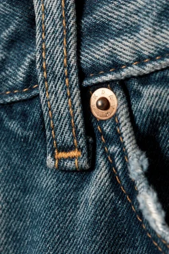 Weekday KLEAN REGULAR STRAIGHT LEG JEANS iron blue medium blue Outlet
