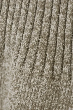 Weekday KNITTED ZIP CARDIGAN dusty beige New