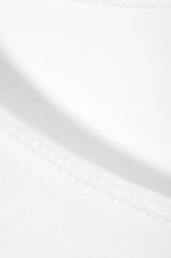 Weekday LONG SLEEVE COTTON TOP white Clearance