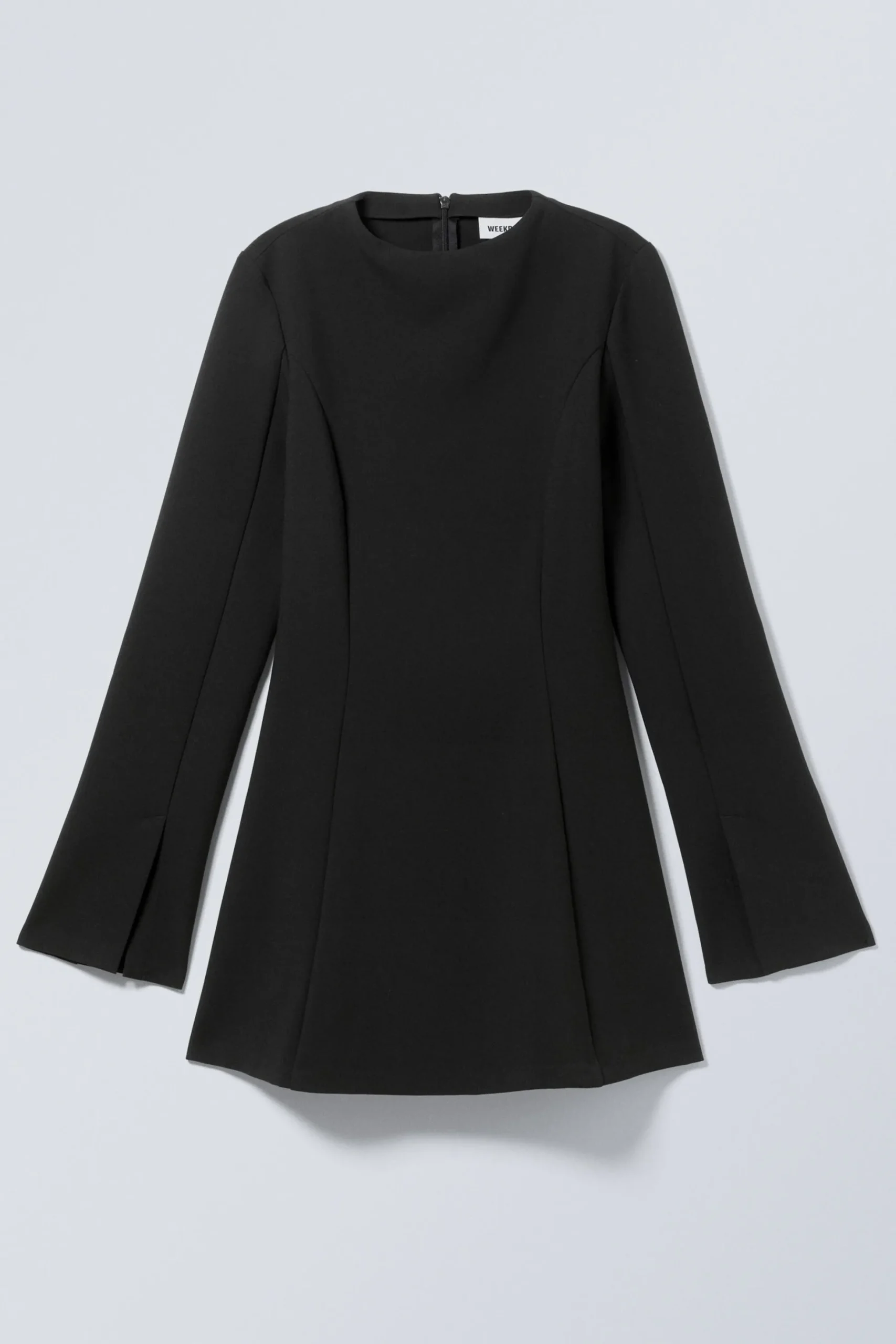 Weekday LONG SLEEVE MINI DRESS black Outlet