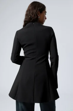 Weekday LONG SLEEVE MINI DRESS black Outlet