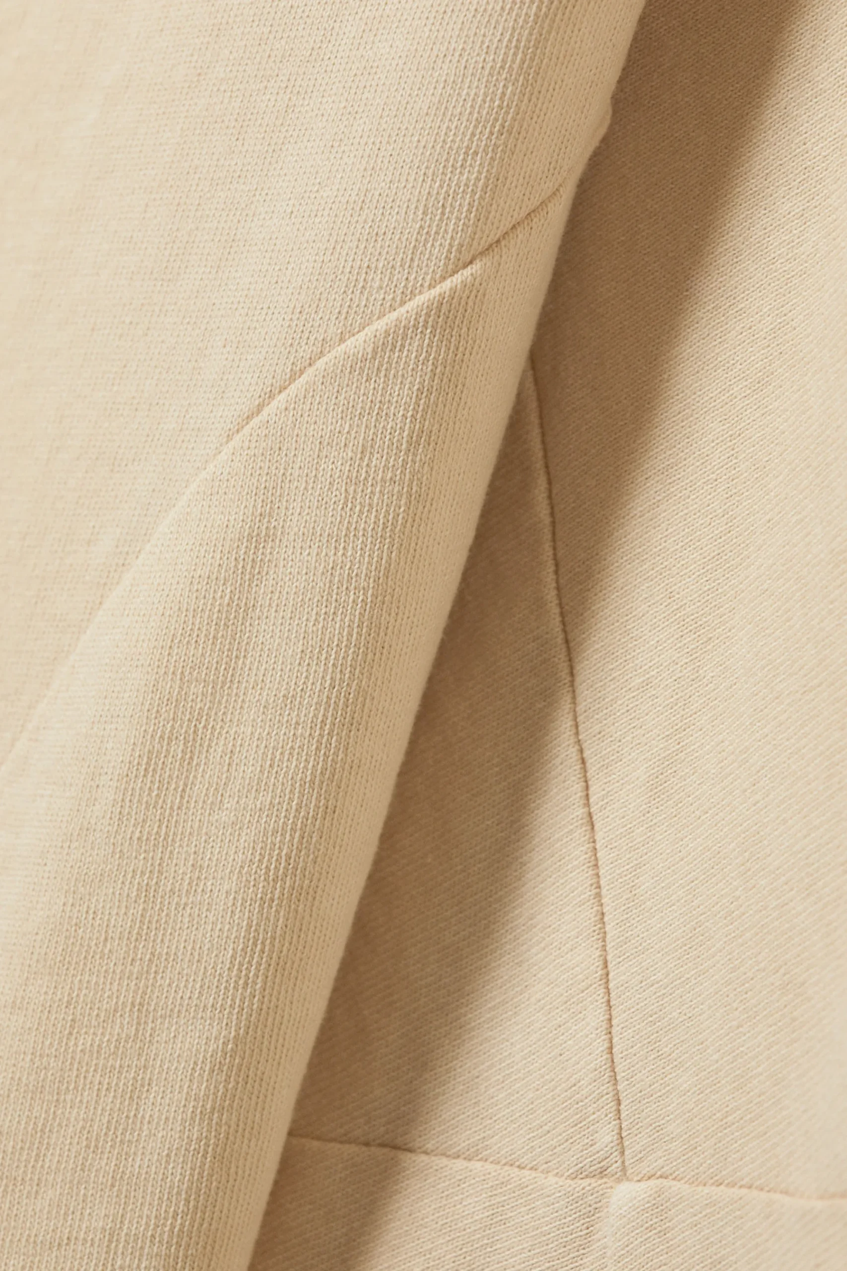 Weekday LONG-SLEEVED OFF-SHOULDER MINI DRESS light beige Clearance