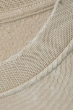 Weekday LONG-SLEEVED OVERSIZED SLOUCHY SWEATSHIRT washed dusty beige Online
