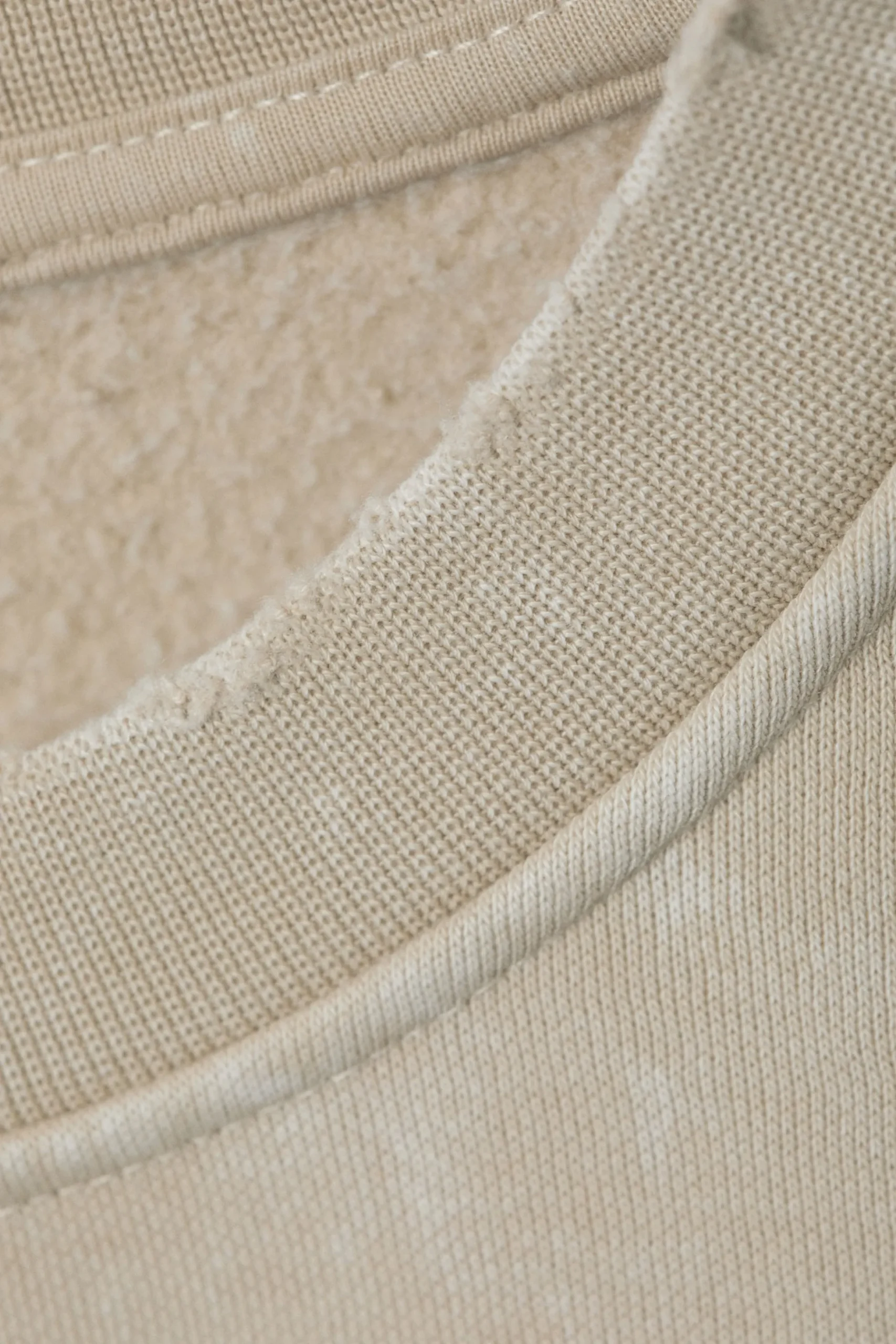 Weekday LONG-SLEEVED OVERSIZED SLOUCHY SWEATSHIRT washed dusty beige Online