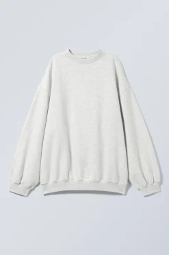 Weekday LONG-SLEEVED OVERSIZED SWEATSHIRT light grey Best Sale