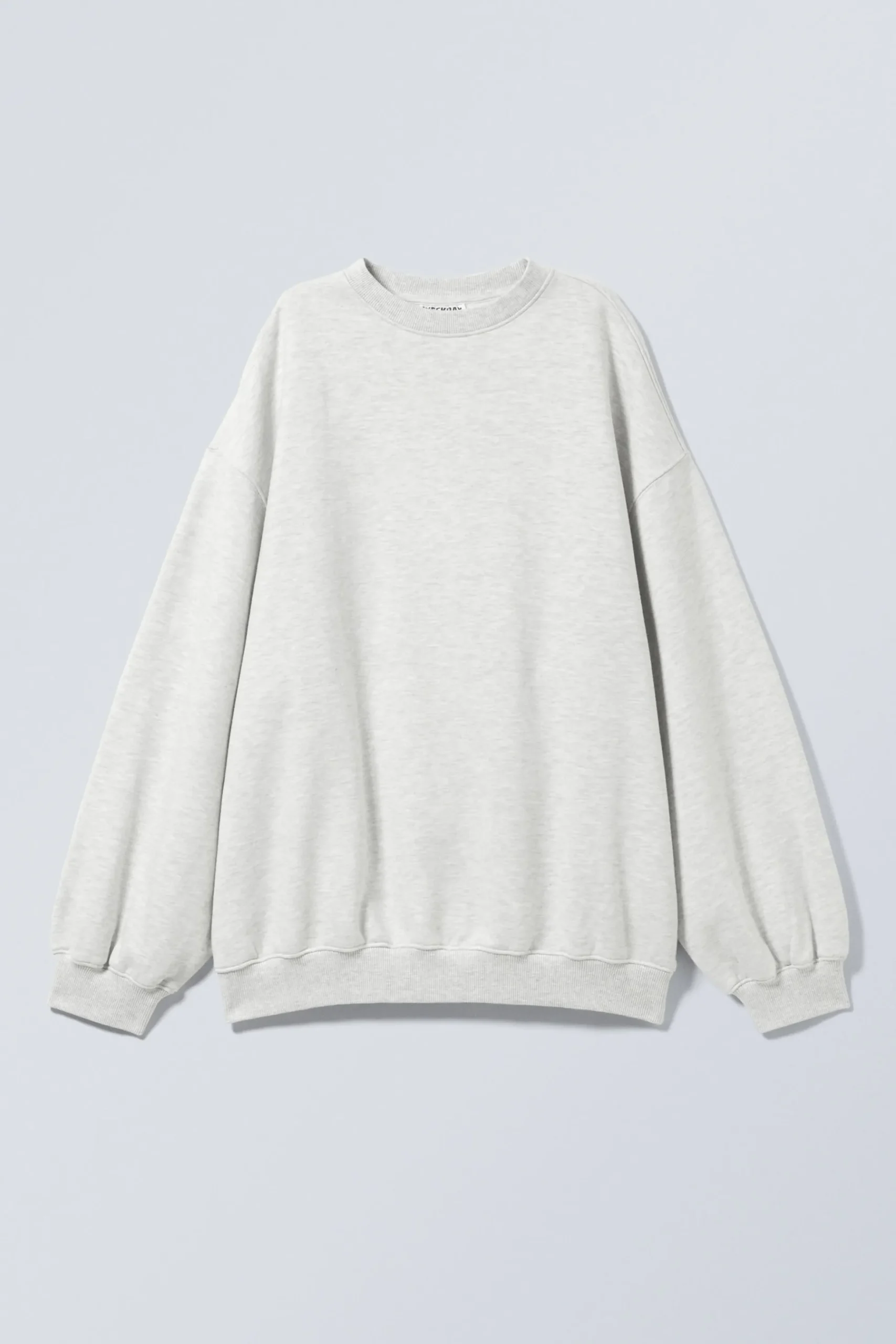 Weekday LONG-SLEEVED OVERSIZED SWEATSHIRT light grey Best Sale