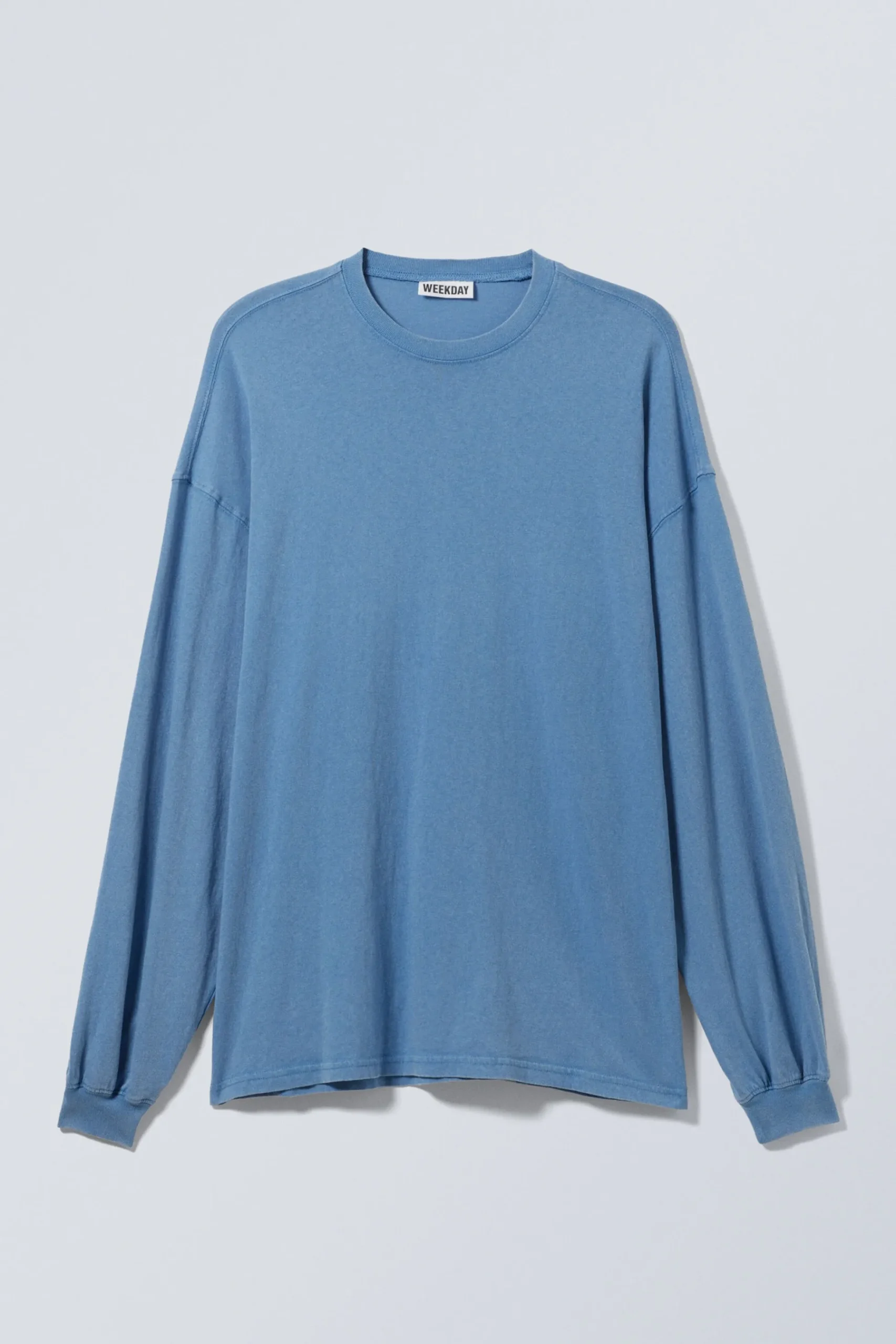 Weekday LONG-SLEEVED OVERSIZED T-SHIRT washed blue New