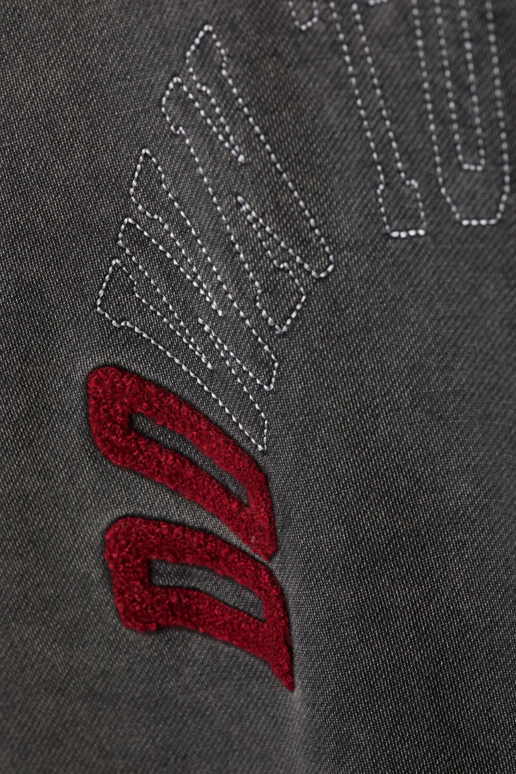 Weekday LOOSE GRAPHIC SWEATSHIRT washed black down to earth Flash Sale