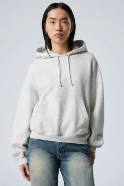 Weekday LOOSE HEAVYWEIGHT HOODIE light grey New
