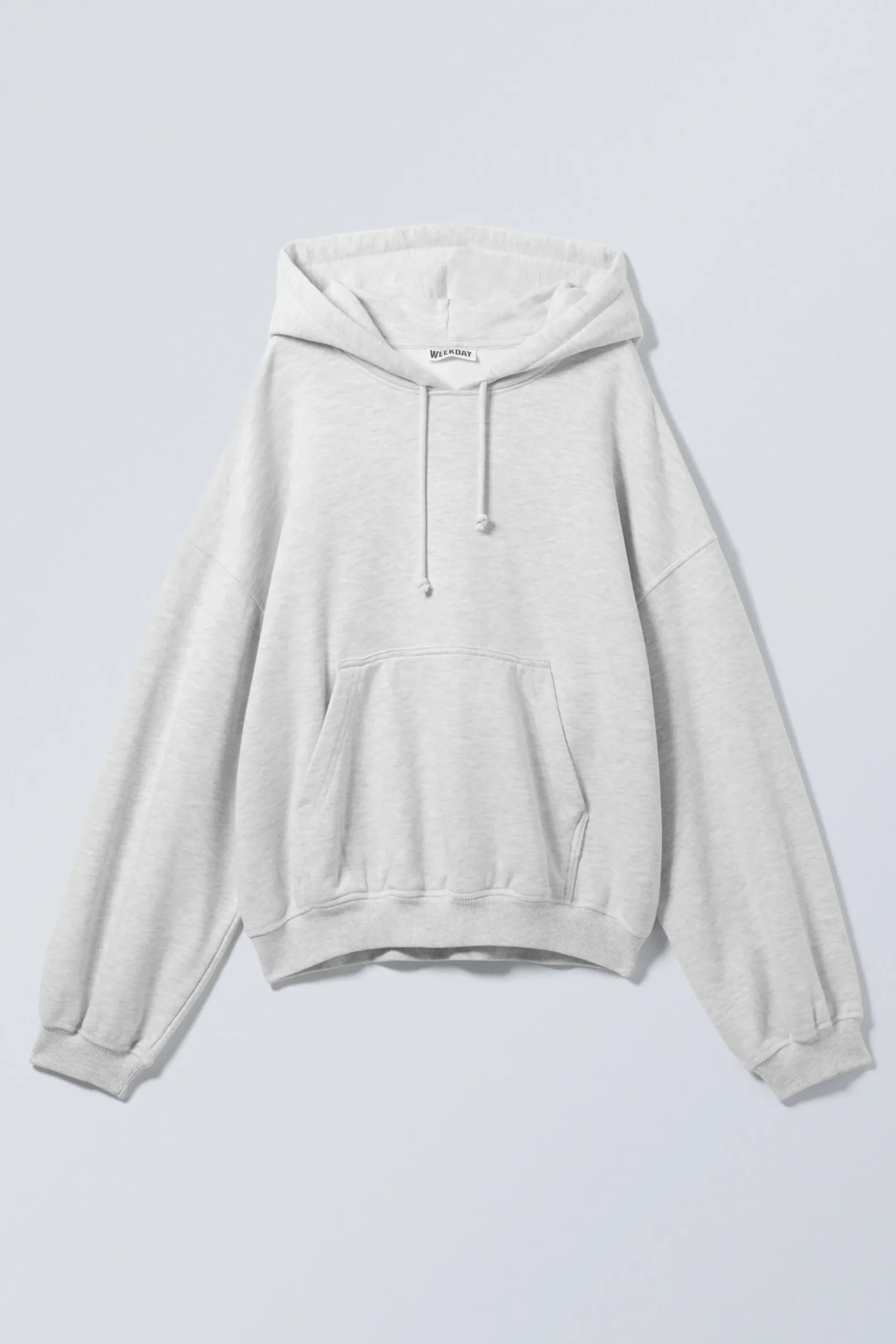 Weekday LOOSE HEAVYWEIGHT HOODIE light grey New
