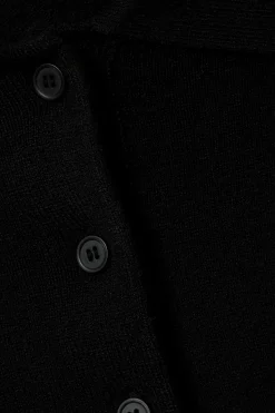 Weekday LOOSE KNITTED PIQUE SWEATER black Fashion