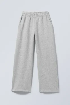 Weekday LOOSE LONG HEAVYWEIGHT SWEATPANTS grey melange Discount