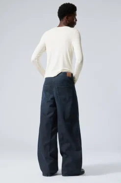 Weekday LOOSE REGULAR WAIST WIDE JEANS blue layer Shop