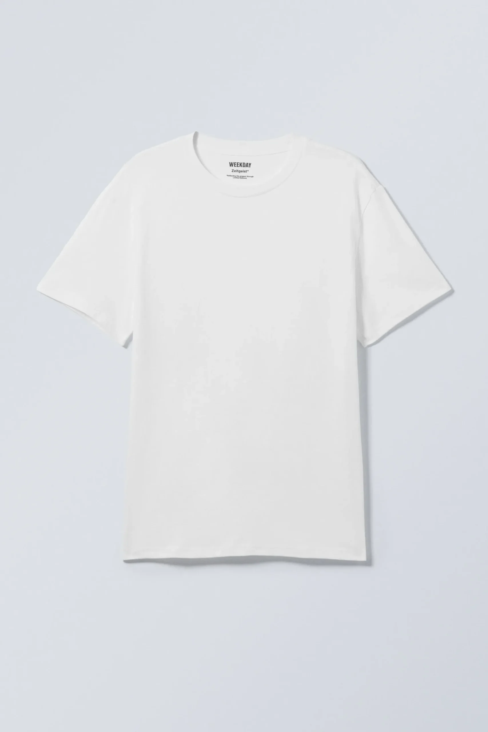 Weekday LOOSE SHORT SLEEVE T-SHIRT white Outlet