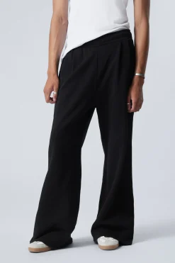 Weekday LOOSE WIDE HEAVYWEIGHT SWEATPANTS black Sale