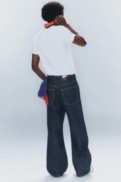 Weekday LOOSER REGULAR WAIST LOOSE STRAIGHT JEANS blue Outlet
