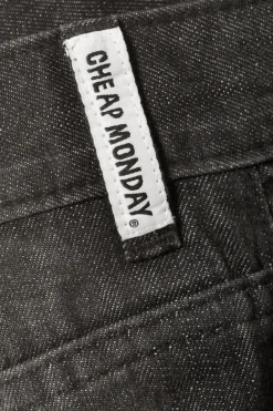 Weekday LOOSER REGULAR WAIST LOOSE STRAIGHT JEANS chafe black Discount