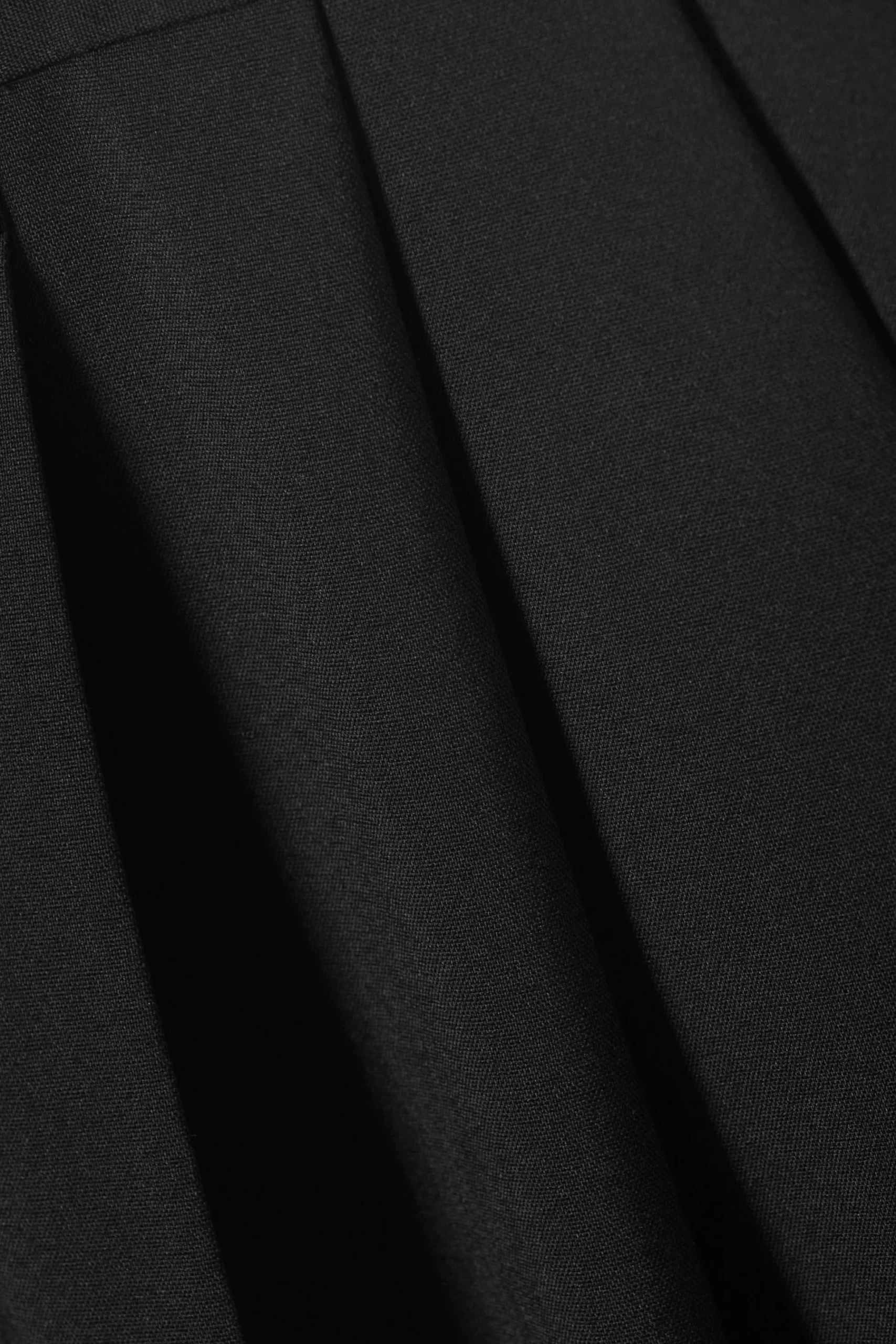 Weekday LOW WAIST LOOSE FIT SUIT TROUSERS black Cheap