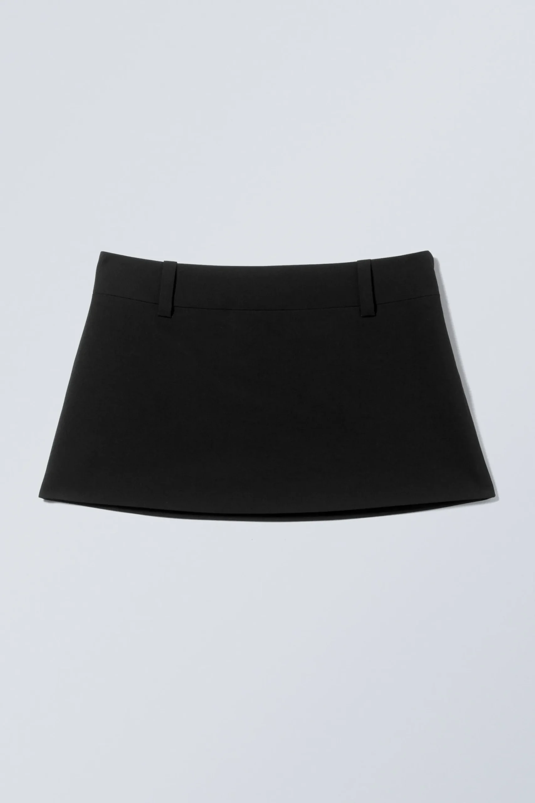 Weekday LOW WAIST MINI SKIRT black Store