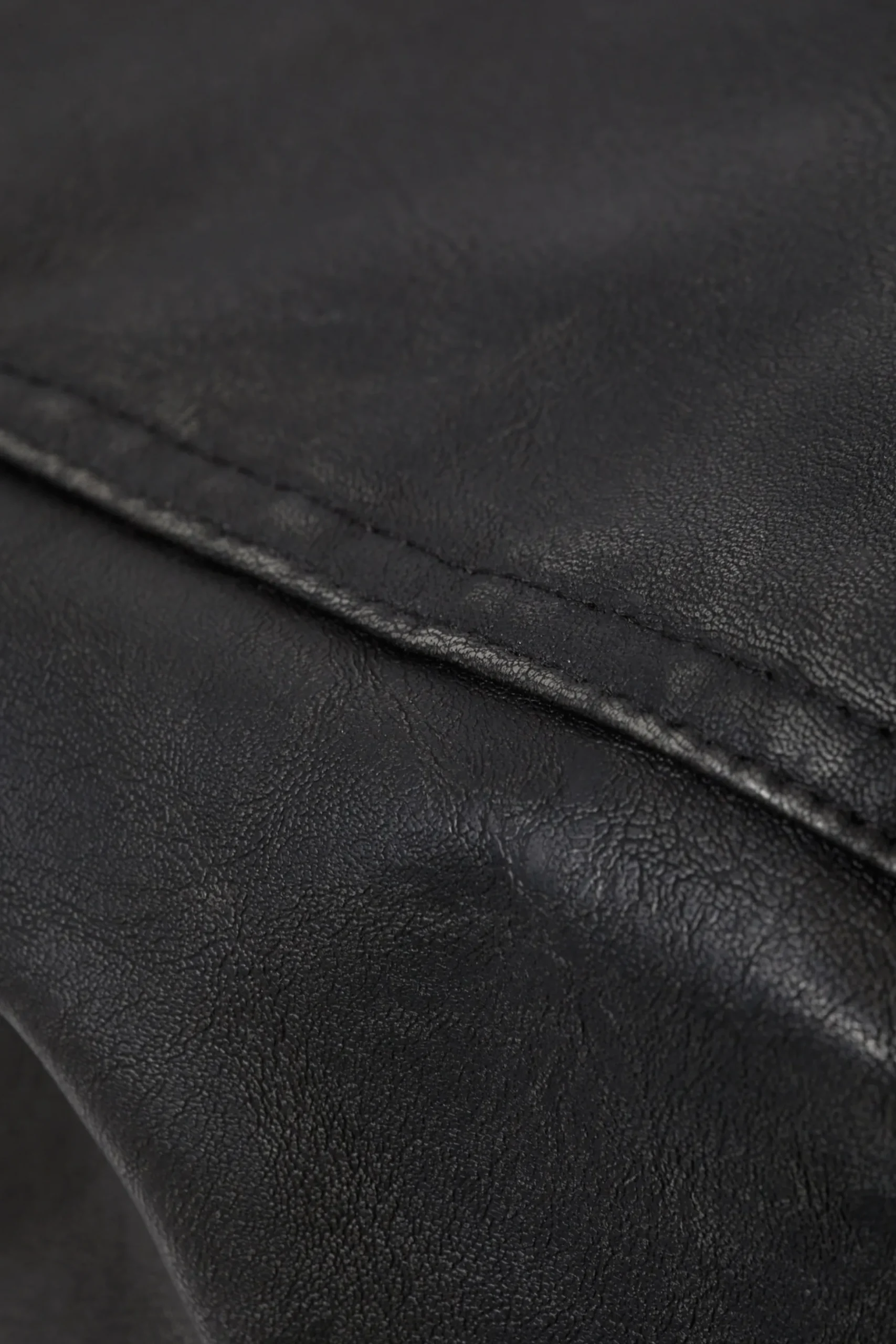 Weekday MEDIUM FAUX LEATHER TOTE BAG dark Discount