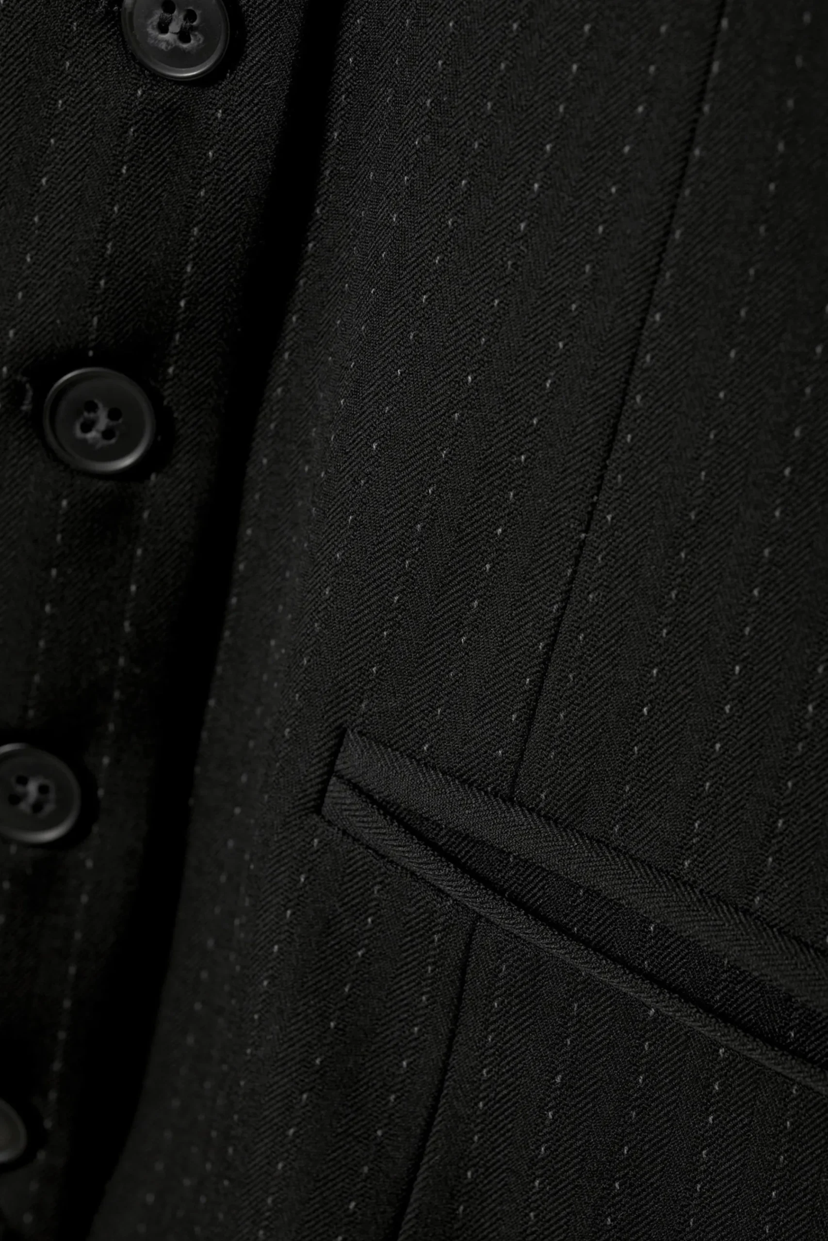 Weekday MINI SUITING DRESS black stripe Best