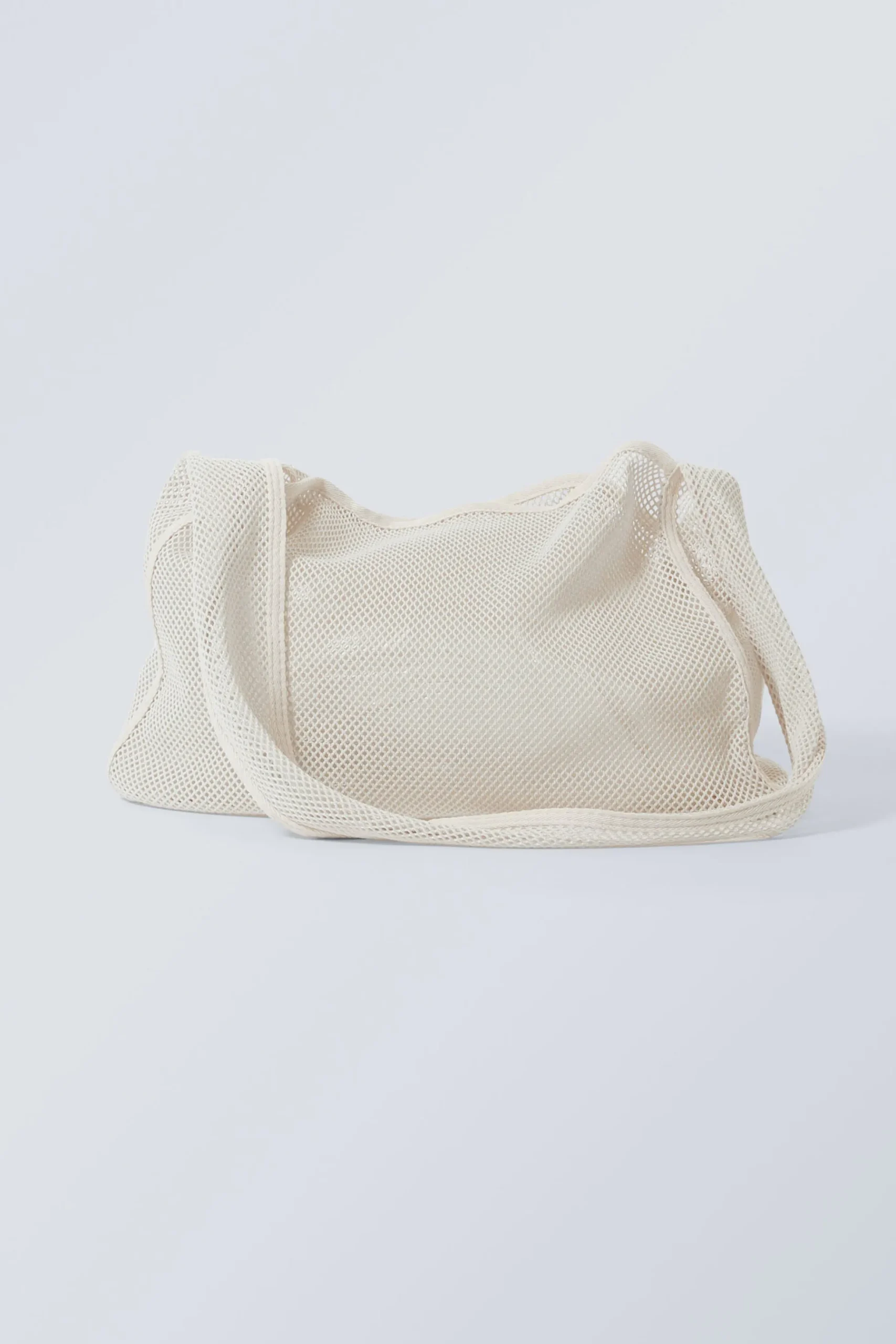 Weekday NET SHOULDER BAG dusty white Best
