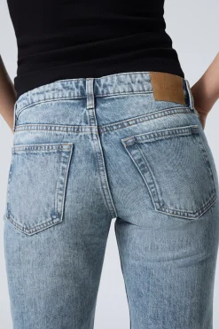 Weekday NOVA LOW RISE SLIM BOOTCUT LEG JEANS blue stream medium blue Best