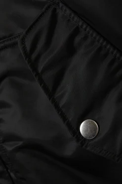 Weekday NYLON PADDED PARKA JACKET black Fashion