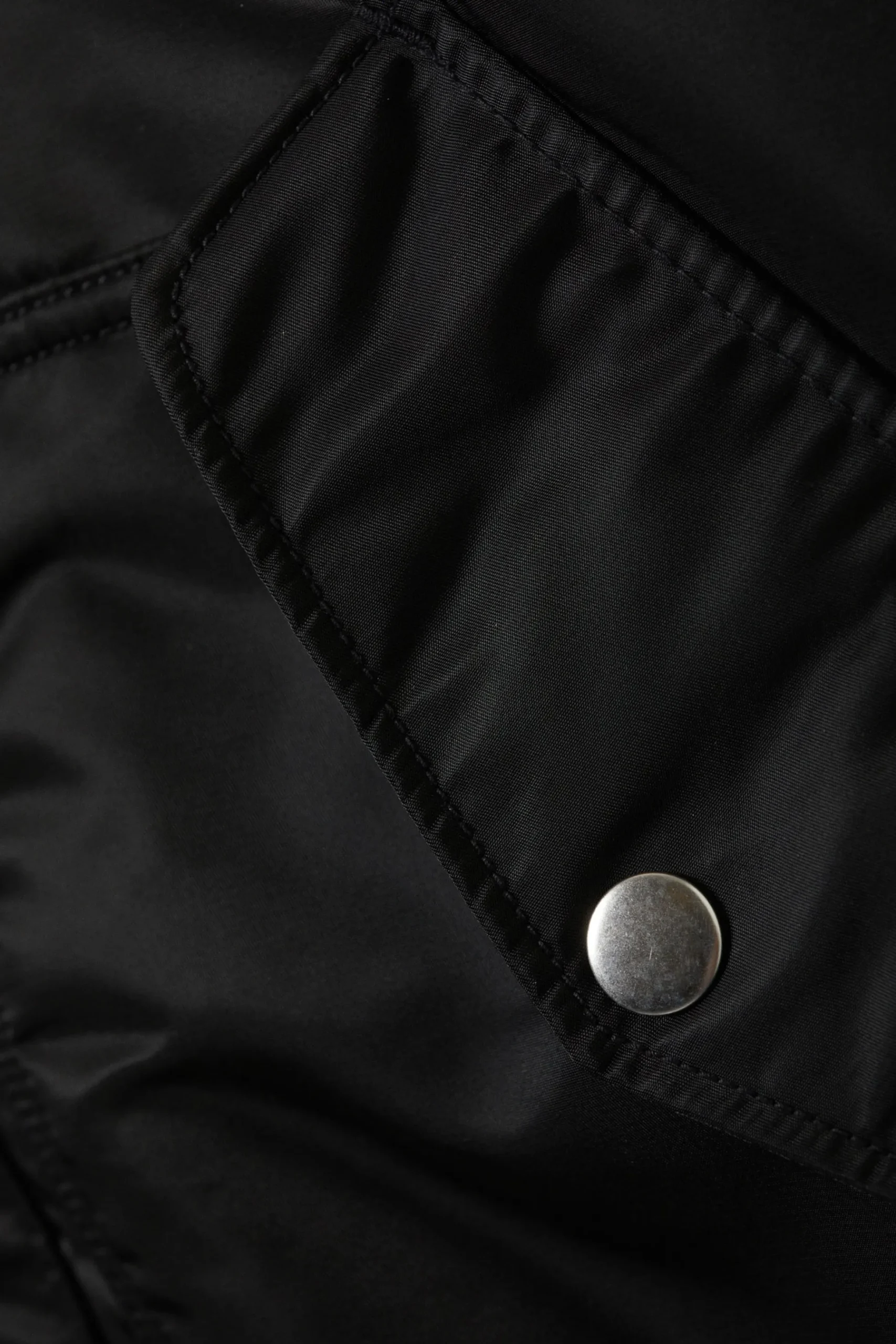 Weekday NYLON PADDED PARKA JACKET black Fashion