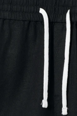 Weekday OLSEN LINEN SHORTS black Flash Sale
