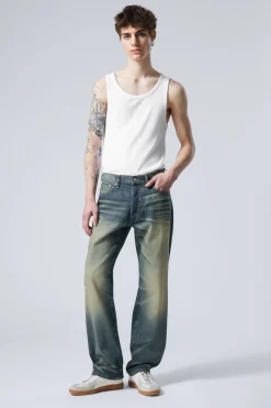Weekday ORBIT MID RISE REGULAR STRAIGHT LEG JEANS carson blue medium blue Discount